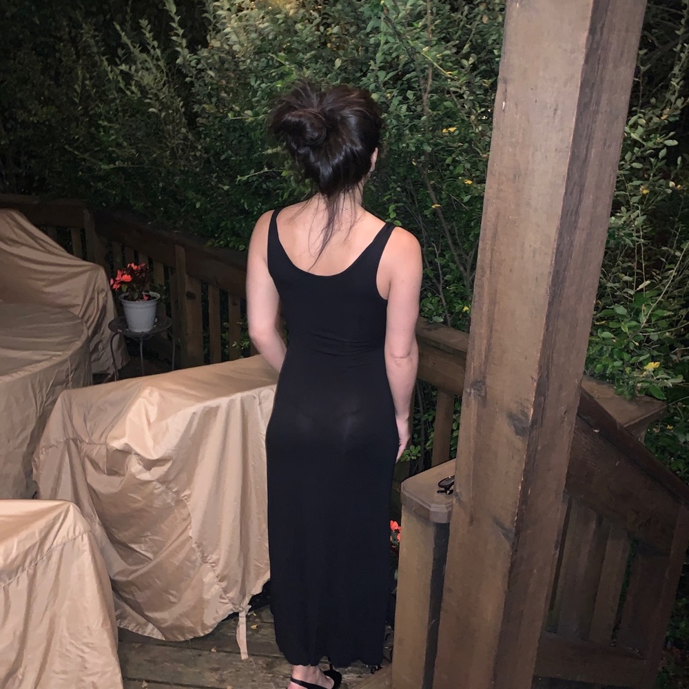 Black maxi dress - Picture 2 of 4
